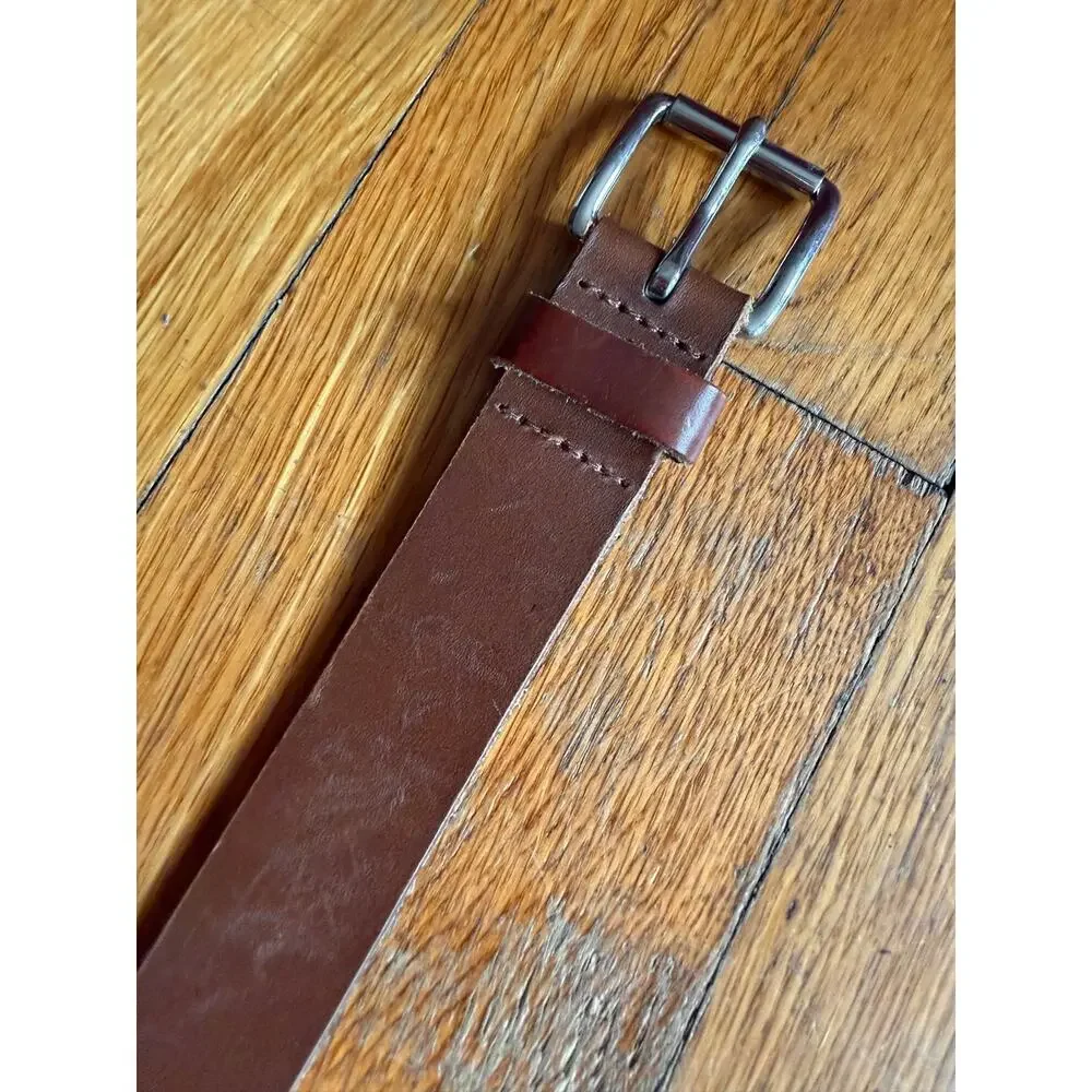 BANANA REPUBLIC Brown Leather Belt Womens sz M